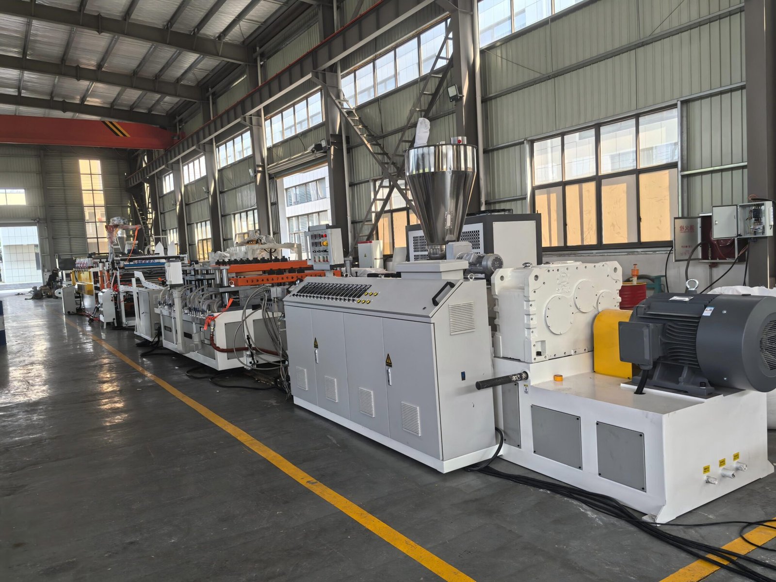WPC Foam board extrusion line