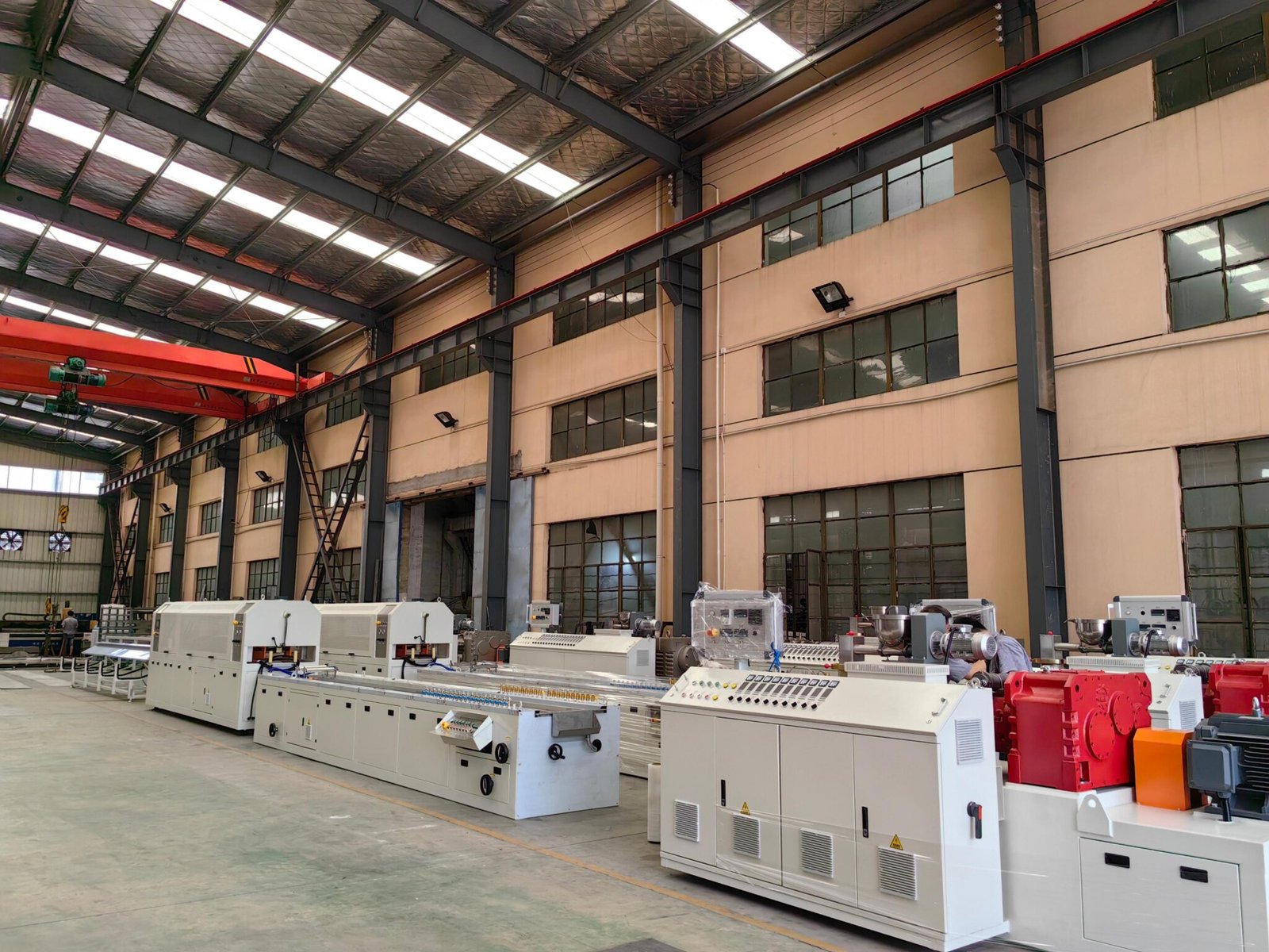 PVC Profile Extrusion Line